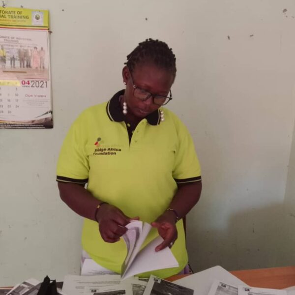 Etiquette, Uganda with delivered printable books
