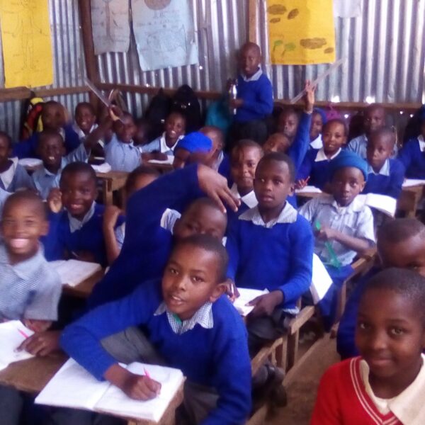 Gibbens Blessed Academy, Kenya outreach in class