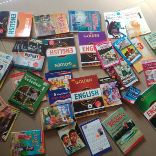 Educational books sent to Ghana
